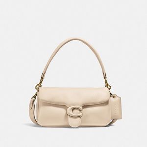Coach Pillow Tabby Shoulder Bag 26 (Ivory/Beige)